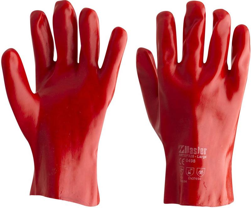 pvc safety gloves