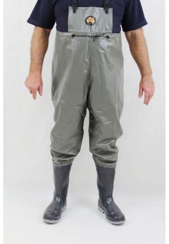 waders with steel toe caps
