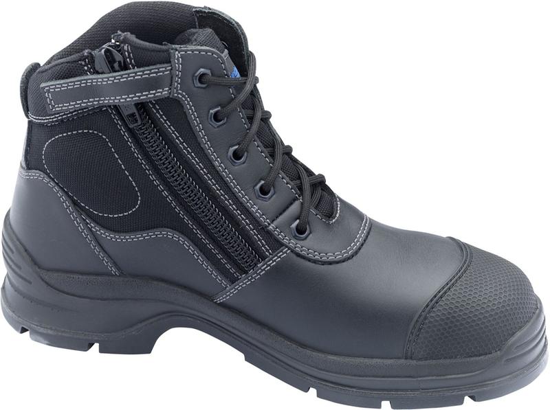 BOOT SAFETY BLUNDSTONE 319 ZIP SIDED PU TPU SOLE TOE BUMPER