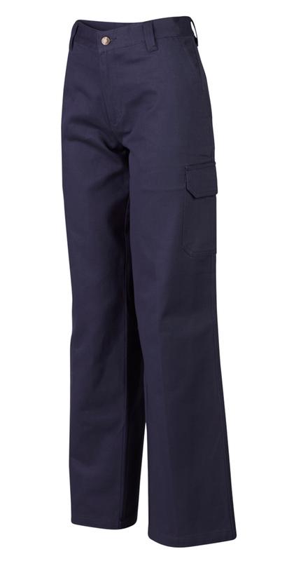 PANTS WOMENS MASTER M080 MAXINE 265 GSM COTTON DRILL - Safeman Australia