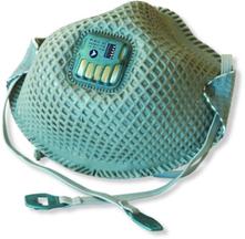RESPIRATOR DISPOSABLE PROCHOICE PROMESH PC822 P2 W/VALVE FOR MECHANICALLY/THERMALLY GENERATED PARTICLES 12/BOX