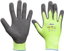 GLOVE SAFETY MASTER COOL CUT 3 RESIST PU COATED PALM SEAMLESS LINER