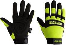 GLOVE SAFETY MASTER CONTRACTOR HI VIS MECHANICS SYNTHETIC LEATHER