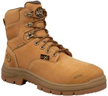 BOOT SAFETY OLIVER AT'S 55-336 LACE UP 150MM PU/RUBBER SOLE MET GUARD SOLE PENETRATION PROTECTION