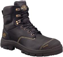 BOOT SAFETY OLIVER AT'S 55-345 LACE UP 150MM PU/RUBBER SOLE TOE BUMPER