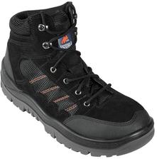 BOOT SAFETY MONGREL SP TRADE 230080 LACE UP HIKER TPU SOLE RED TRIM