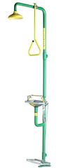 SHOWER/EYE WASH SPEAKMAN SE612 COMBINATION DELUGE AERATED EYE WASH HAND/FOOT OPERATED