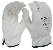 GLOVE SAFETY MAXISAFE RIGGER GRC229 GUARD CUT 5 RESIST