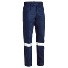 PANTS BISLEY BP6007T 310GSM COTTON DRILL HI VIS 3M TAPED 310GSM COTTON DRILL
