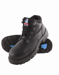 BOOT SAFETY STEEL BLUE WHYALLA 312108 LACE UP 95MM HIKER TPU SOLE