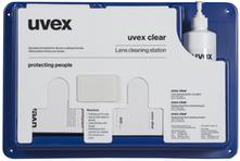 LENS CLEANING STATION UVEX 1007 W/SOLUTION & TISSUES